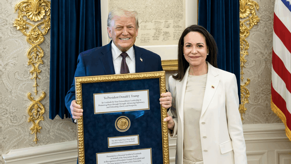 Trump podría involucrar a María Corina Machado en la transición: "Hizo algo extraordinario"