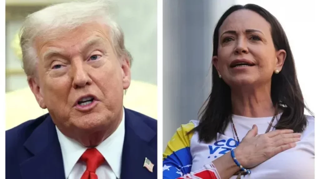 Trump se reunirá con María Corina Machado