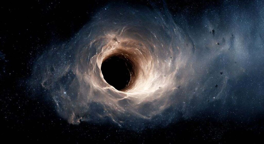 Un fenómeno extremo del universo revela cómo un agujero negro crea una danza de luz y magnetismo