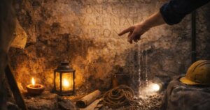Un hallazgo fortuito tras una gotera en el taller de un artista revela la existencia de una inscripción romana de hace casi 2.000 años en Francia