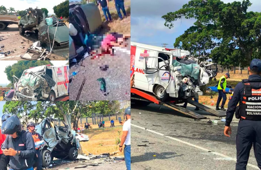 Un muerto y dos lesionados deja colisión de vehículos en Yaracuy