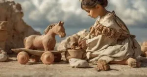 Un sorprendente estudio explora los juguetes de los niños del yacimiento fenicio-púnico de Puig des Molins (Ibiza)