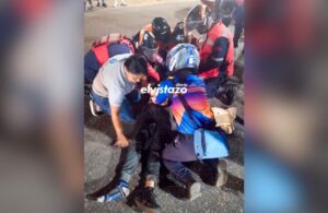 Vehículo se dio a la fuga tras arrollar a un joven en la Av. Winston Churchill Sur