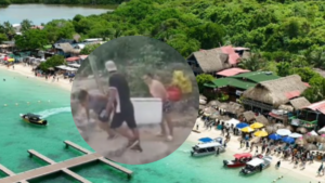 Vendedores locales de Barú, en Cartagena, denuncian que turistas están llevando su propia comida a la playa: ‘Eso es una nevera’