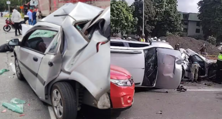 Video clave reconstruye hurto que desencadenó persecución y choque múltiple mortal en la Avenida 68