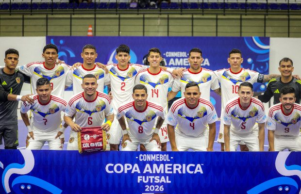 Vinotinto de FUTSAL se estrenó en Copa América con victoria frente a Colombia