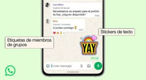 Whatsapp propone convertir cualquier palabra en un ‘sticker’