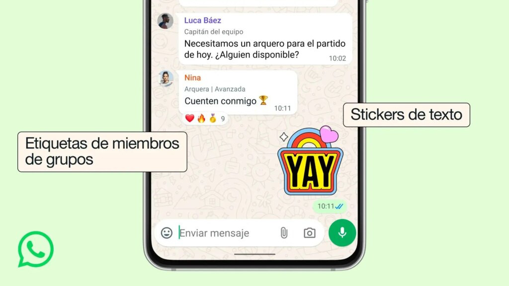 así funcionan las nuevas etiquetas y stickers de texto