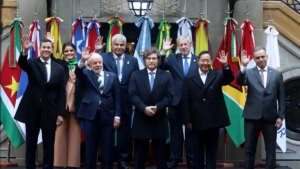 celebración unánime de los presidentes sudamericanos