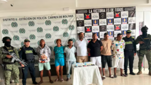 conformaban una red de extorsión y sicariato que afectaba a más de siete municipios