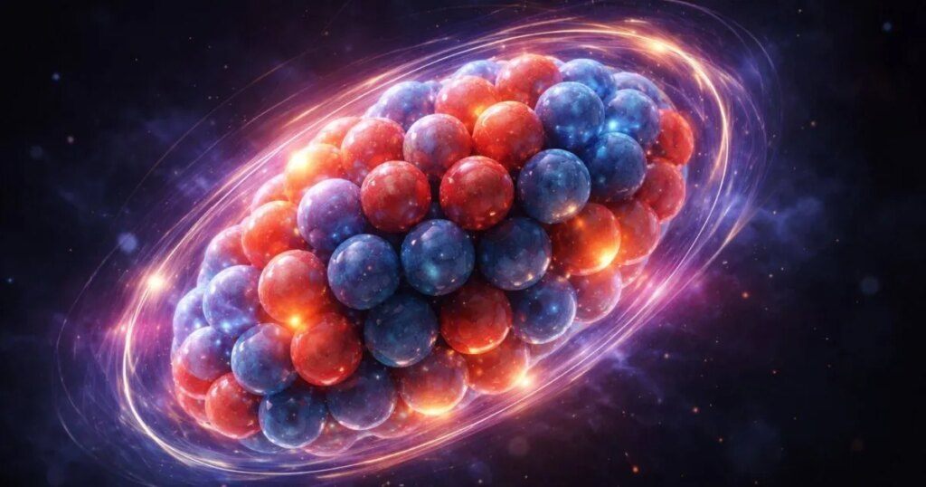 descubren que los números mágicos colapsan en núcleos perfectamente simétricos