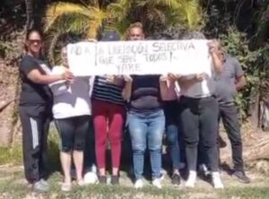 el clamor de familiares de presos políticos frente a la cárcel de Yare (VIDEO)