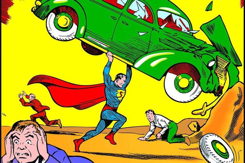 el mítico cómic de Superman acaba de reventar el récord de la mayor venta de la historia