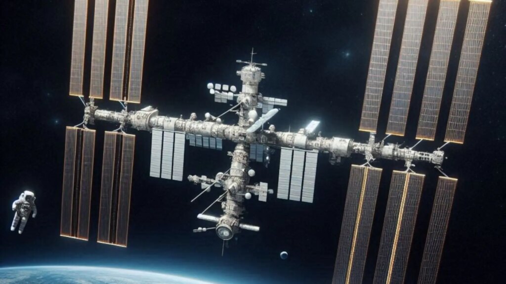 en este momento la Estación Espacial se encuentra más lejos que nunca de la Tierra