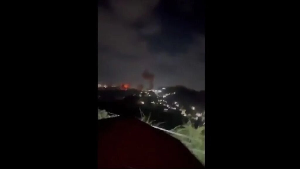 hubo fuertes explosiones en Caracas y aviones volando a baja altura