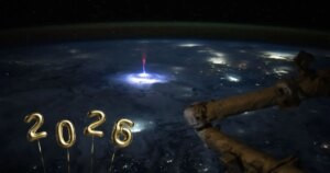 la Tierra lanzó sus propios fuegos artificiales… y la ESA los captó desde el espacio