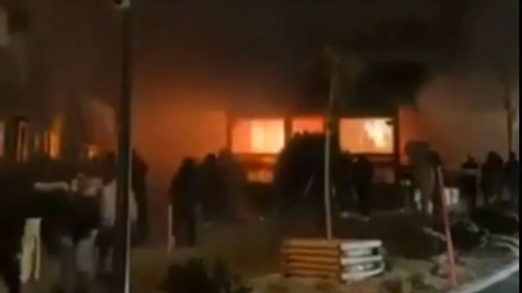 los videos del incendio quedejó decenas de muertos en un centro de esquí