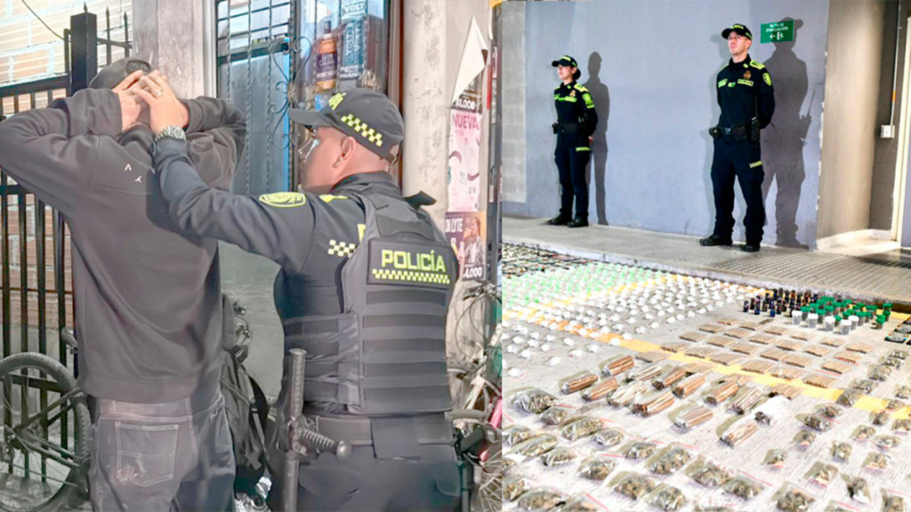 megaoperativo sorpresa dejó 19 capturados y más de 16 kilos de droga incautada