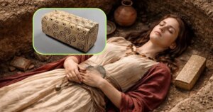 una misteriosa caja descubierta en una tumba milenaria