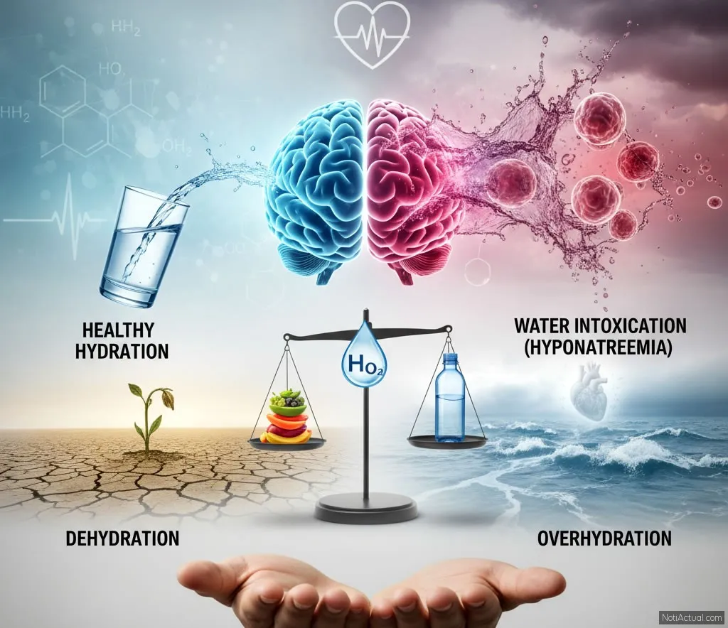 ¿Qué pasa si bebemos mucha agua? ¿Bueno o Malo? la ciencia tiene la respuesta