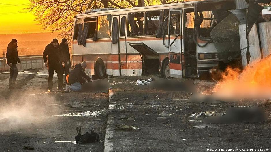 Al menos 12 muertos en ataque de drones rusos en Ucrania
