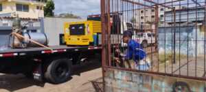 Alcalde Sergio Hernández intensifica inspecciones y remoción de estructuras metálicas no permisadas en Ciudad Bolívar