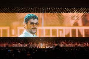 Bad Bunny en São Paulo dedicó emotivas palabras a Willie Colón