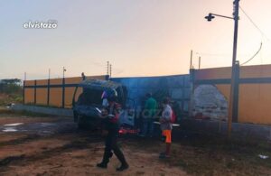 Camión que trasladaba químicos al estado Bolívar sufrió incendio en la carretera Anaco – Barcelona