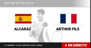 Carlos Alcaraz – Arthur Fils, en directo hoy: sigue el partido de Qatar Open | europapress.es
