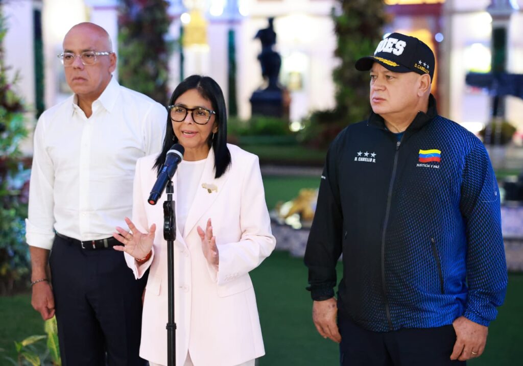 Delcy Rodríguez aboga por superar diferencias con EEUU tras un mes del arresto de Maduro