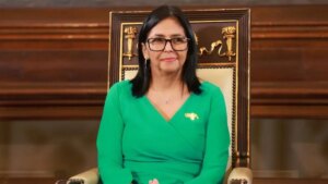 Delcy Rodríguez cumple su primer mes en el poder