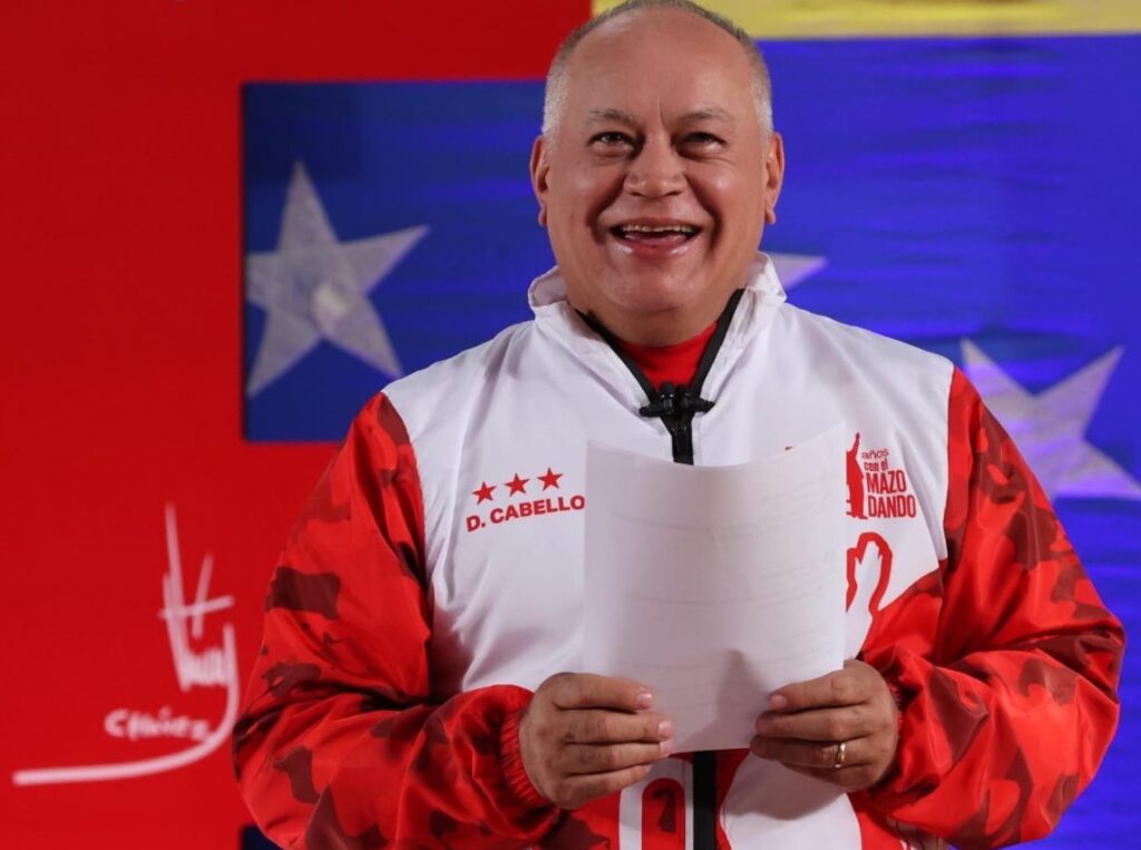 Diosdado Cabello imploró al chavismo mantenerse unidos sin pendejadas para aguantar "el chaparrón"