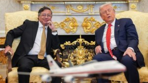 Donald Trump se reunió con Gustavo Petro y le puso un freno a la tensión: Amo a Colombia