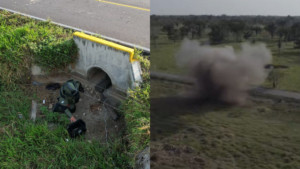 Ejército Nacional de Colombia ubicó y destruyó un artefacto explosivo instalado por el Eln en Arauca: estaba debajo de una carretera
