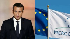 Emmanuel Macron recibió como una mala sorpresa la aplicación parcial del acuerdo UE-Mercosur