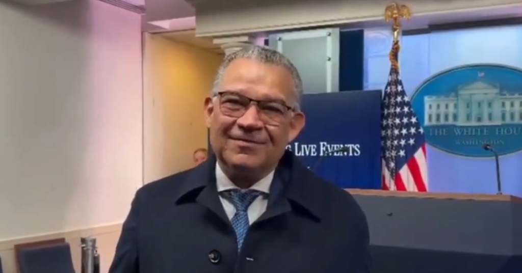 Enrique Márquez en la Casa Blanca: “Lo que está pasando en Venezuela es bueno, hay que aprovecharlo”