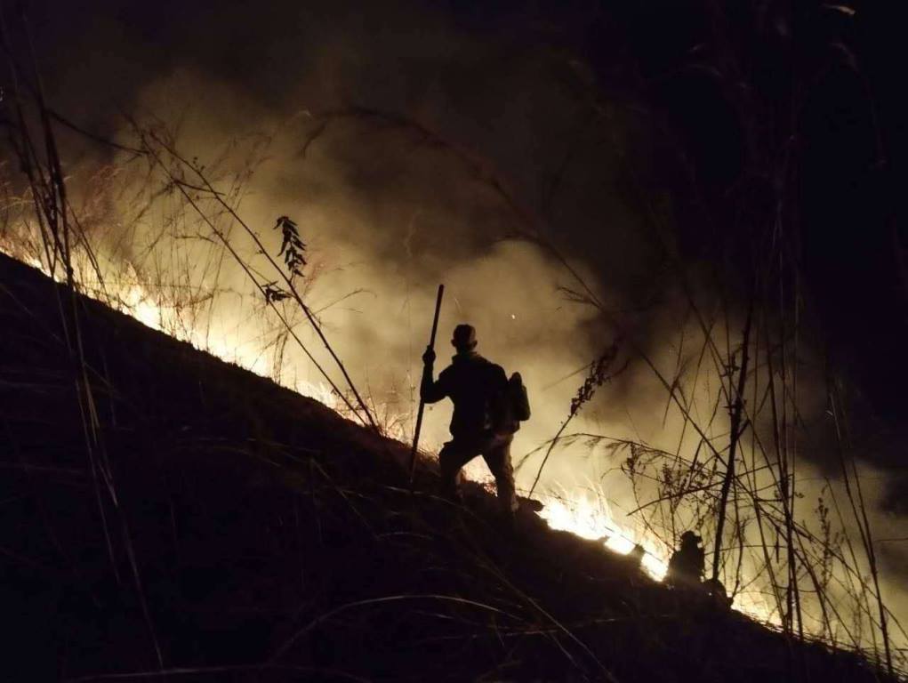 Fallece combatiente forestal producto de fuertes quemaduras