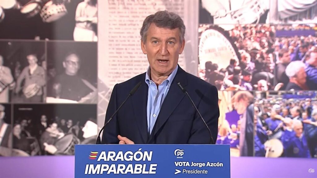 Feijóo apoya a Ayuso ante la denuncia de acoso en Móstoles y cree que cualquier mujer tiene el deber de ir a la Justicia