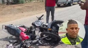 Funcionario de GNB y adulto mayor mueren tras choque de motos