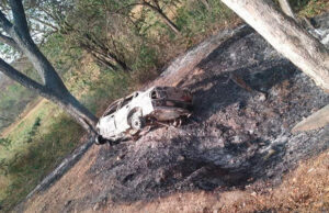 Funcionario de la GNB falleció calcinado luego de chocar su vehículo contra un árbol en Cojedes