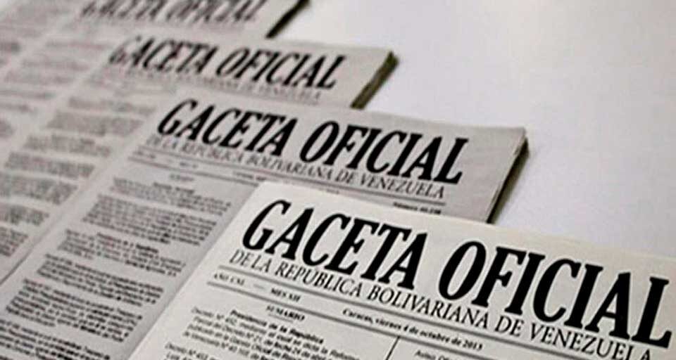 Gaceta Oficial Extraordinaria Nº 6.978: reforma de la Ley Orgánica de Hidrocarburos en Venezuela