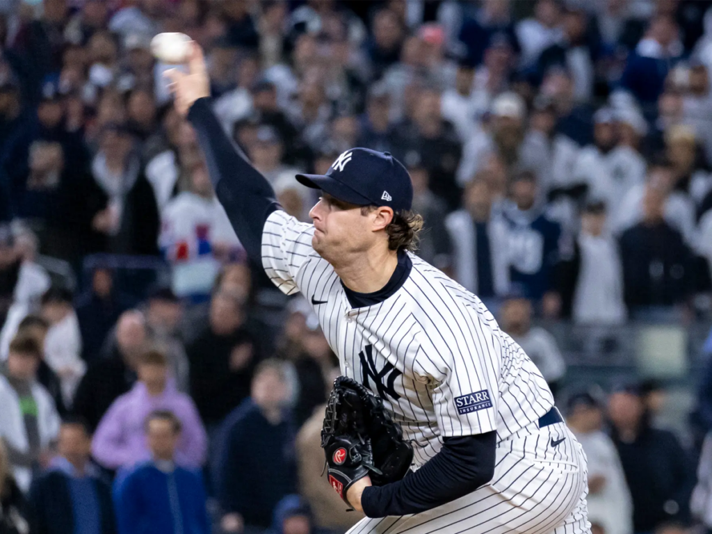 Gerrit Cole le da esperanzas a los Yankees