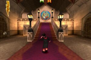 Harry Potter y la Piedra Filosofal de PS1 tiene un fugaz easter egg con un Lord Voldemort siniestro