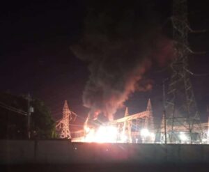 Incendio dejó sin electricidad a los Valles del Tuy