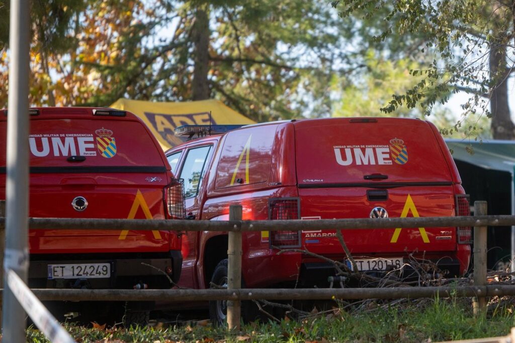 La UME se despliega en diversos puntos de Andalucía para colaborar con los servicios de emergencia