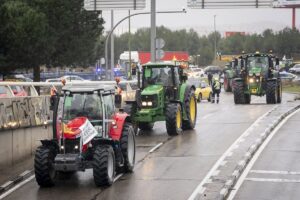 Los tractores llegan a Madrid con retraso y sin incidencias significativas en el tráfico | europapress.es
