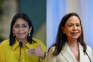 María Corina Machado dice estar dispuesta a reunirse con Delcy Rodríguez para hablar sobre transición