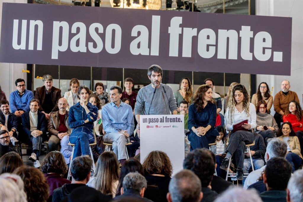 Más Madrid, IU, Comuns y Sumar reivindican su alianza como el proyecto "ganador" y la "casa común" de la izquierda