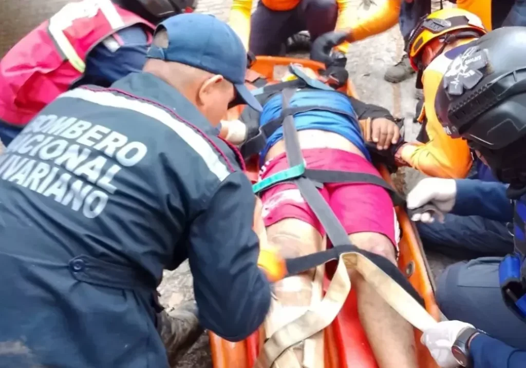 Mujer y PNB heridos tras caer en un barranco de Cojedes