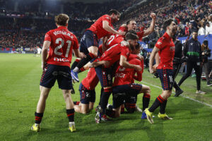 Osasuna tumba al Real Madrid en el minuto 90 y deja el liderato a merced del Barcelona